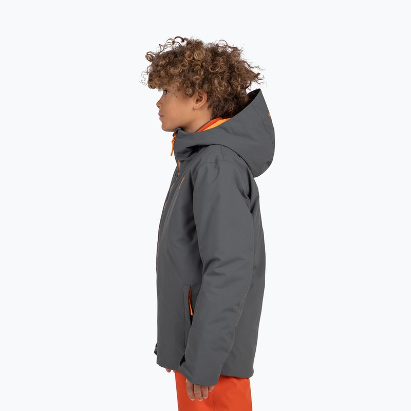 Geacă de schi pentru copii Rossignol Strawpile Jr onyx grey 3