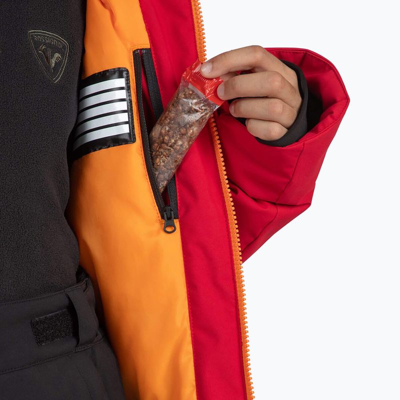 Geacă de schi pentru copii Rossignol Strawpile Jr ruby red 10