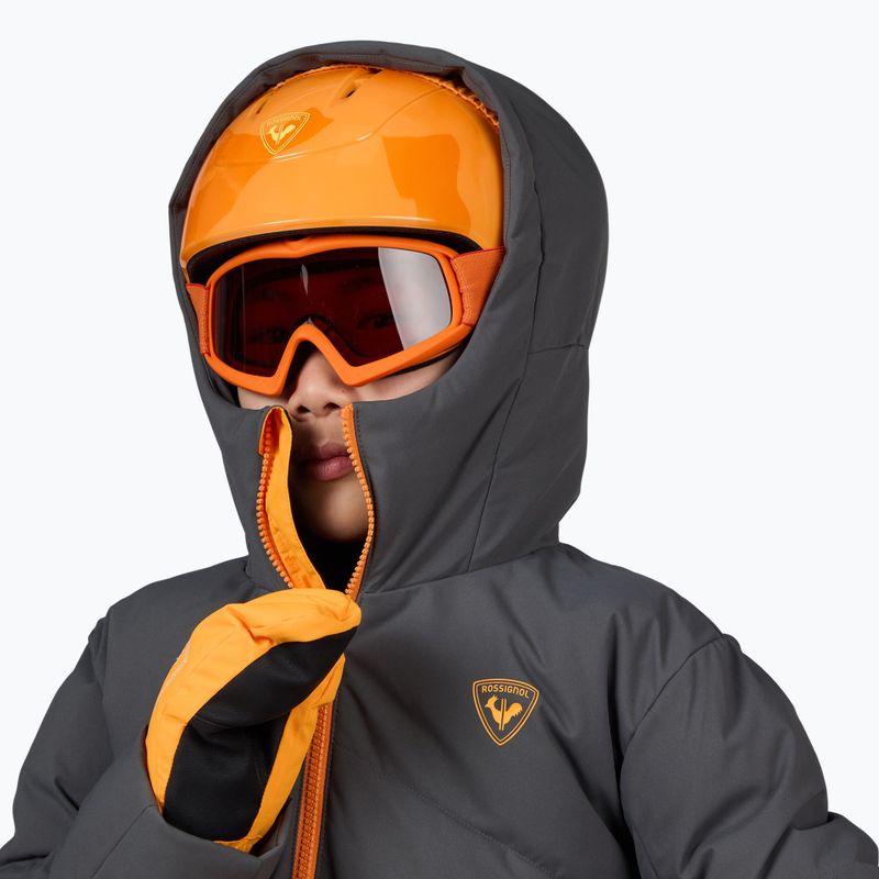 Geacă de schi pentru copii Rossignol Boy Siz onyx grey 6