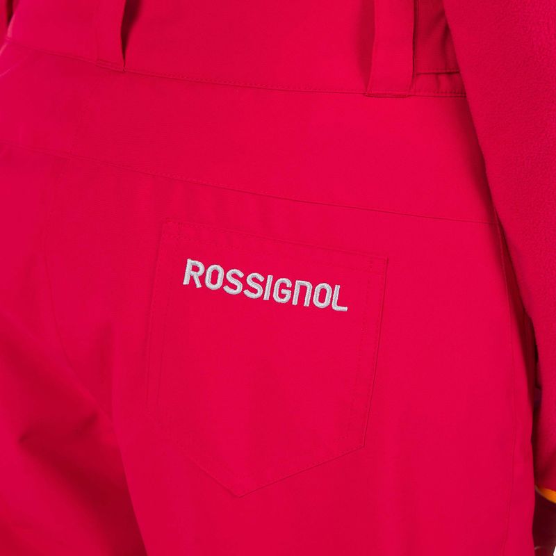 Pantaloni de schii pentru copii Rossignol Girl Ski ruby red 5