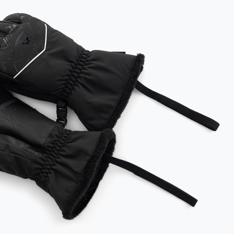 Mănuși de schi pentru femei Rossignol Temptation Impr G black 5