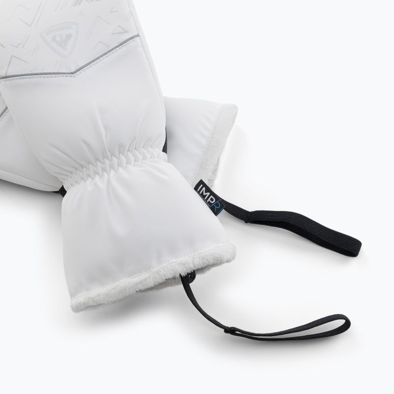 Mănuși de schi pentru femei Rossignol Temptation Impr M white 6