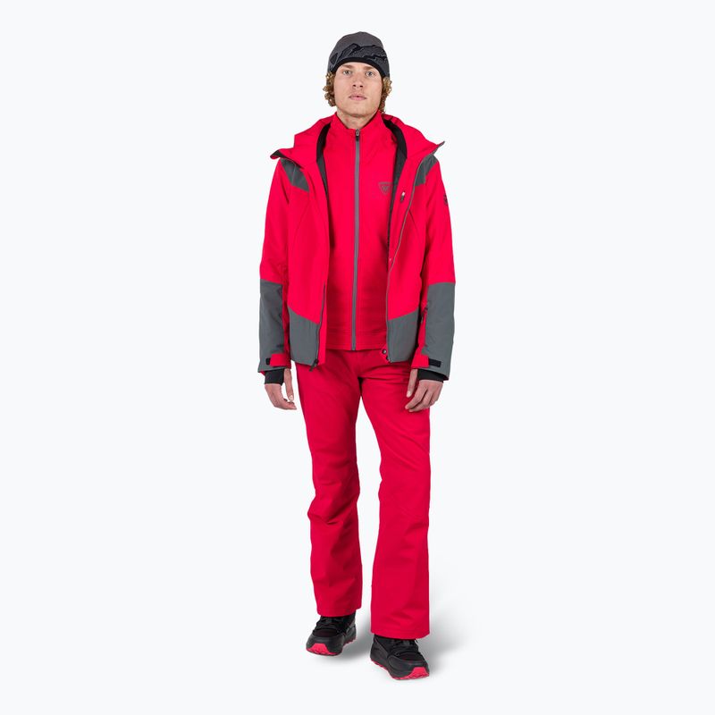 Bluză pentru bărbați Rossignol Blackside Fleece Fz sports red 2