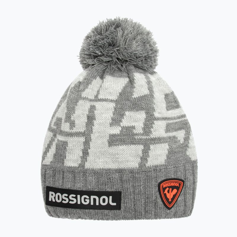 Căciulă de iarnă pentru bărbați Rossignol Hero Pompon soft grey