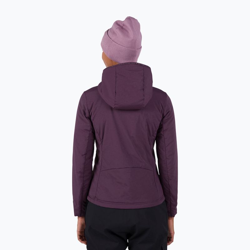 Geacă izolată pentru feme Rossignol Opside Hoodie mulberry 3