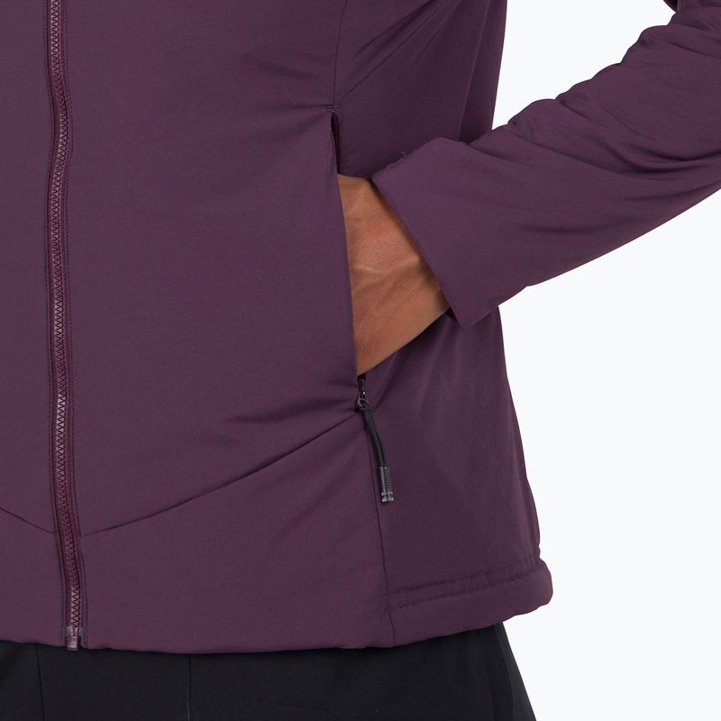 Geacă izolată pentru feme Rossignol Opside Hoodie mulberry 6