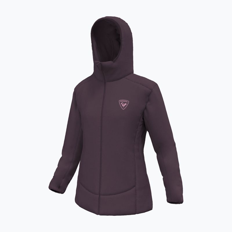 Geacă izolată pentru feme Rossignol Opside Hoodie mulberry 9