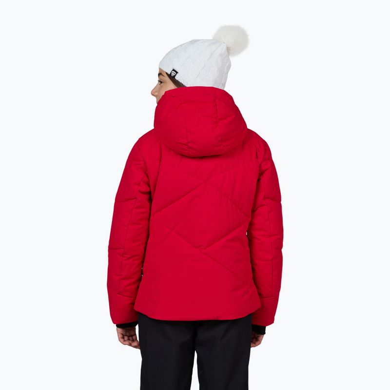 Geacă de schi pentru copii Rossignol Girl Staci ruby red 3