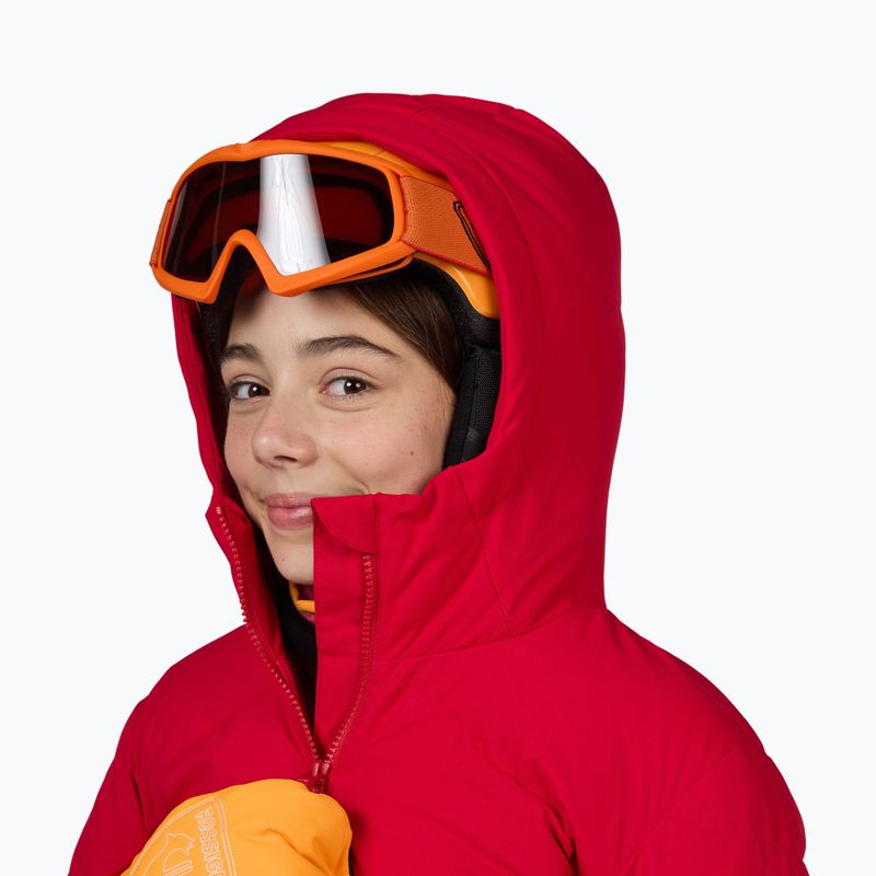 Geacă de schi pentru copii Rossignol Girl Staci ruby red 5