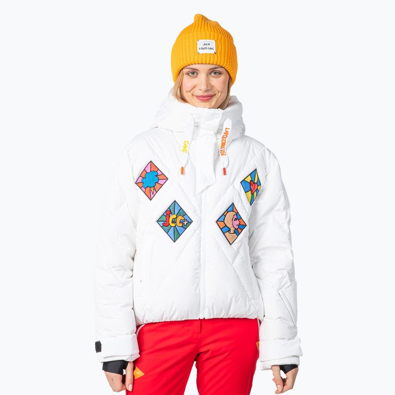 Geacă de schi pentru femei Rossignol Lumy Down Bomber white