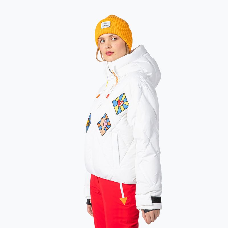 Geacă de schi pentru femei Rossignol Lumy Down Bomber white 4