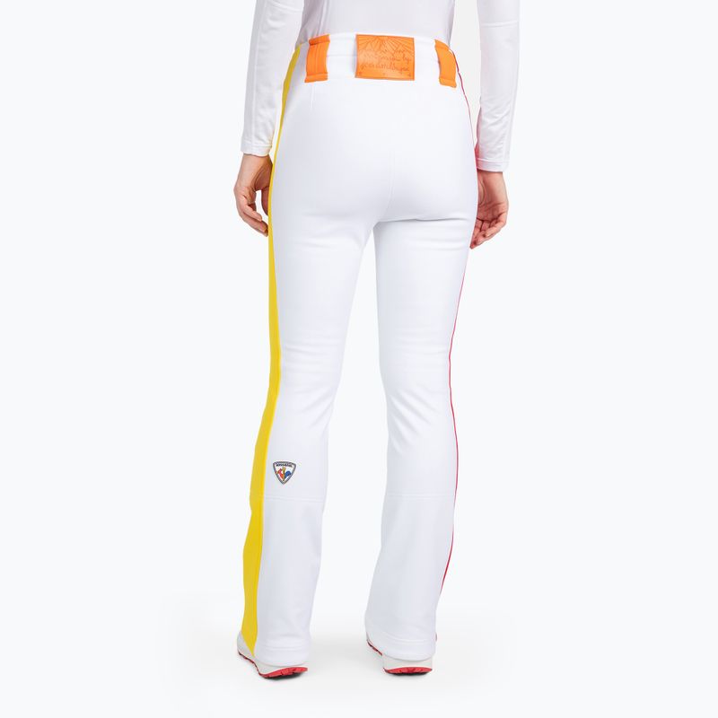 Pantaloni de schi pentru femei  Rossignol Sirius Softshell white 3