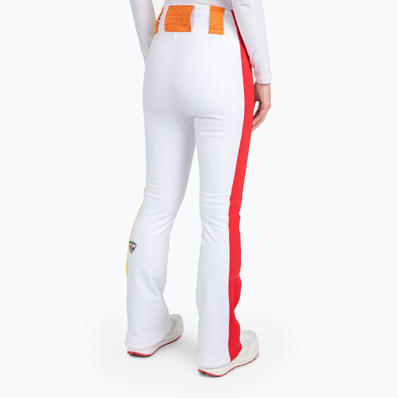 Pantaloni de schi pentru femei  Rossignol Sirius Softshell white 5