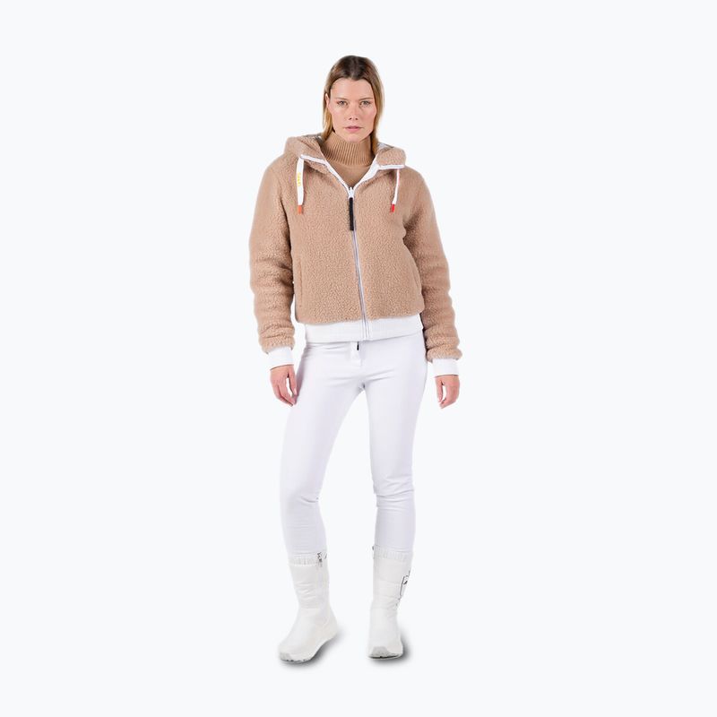 Geacă de schi pentru femei Rossignol Yety Fleecy Bomber white 4