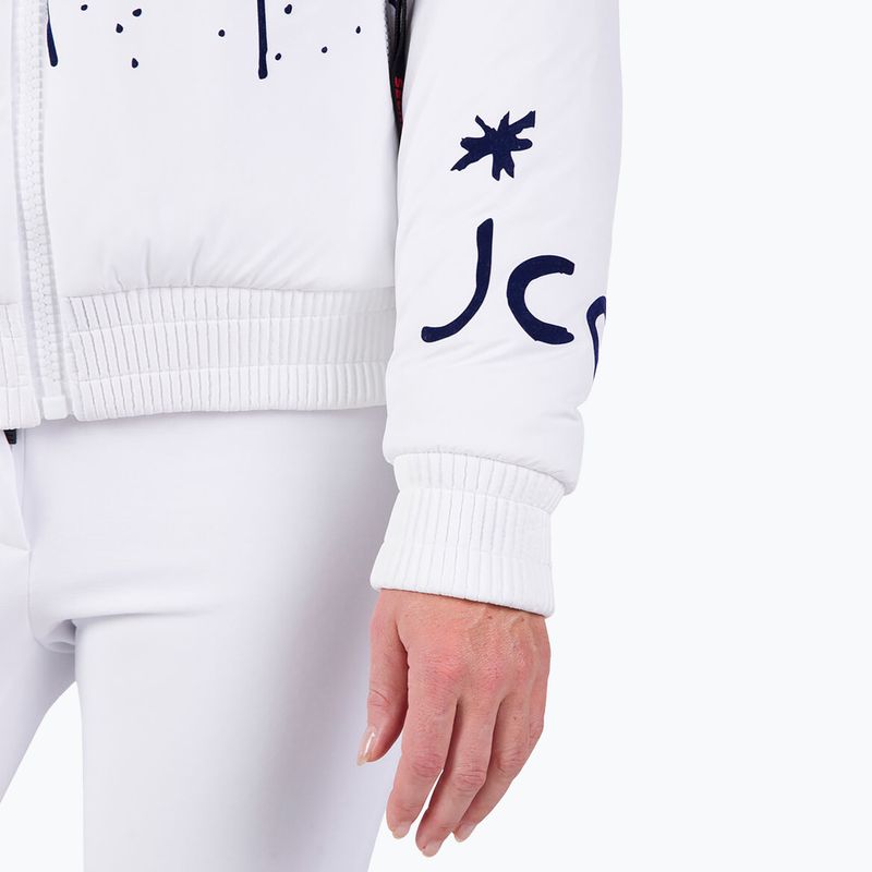 Geacă de schi pentru femei Rossignol Yety Fleecy Bomber white 13