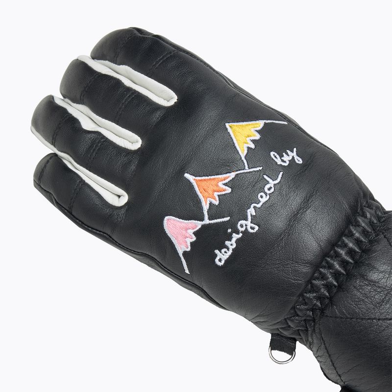 Mănuși de schi pentru femei Rossignol Sublim Lth Impr G black 4