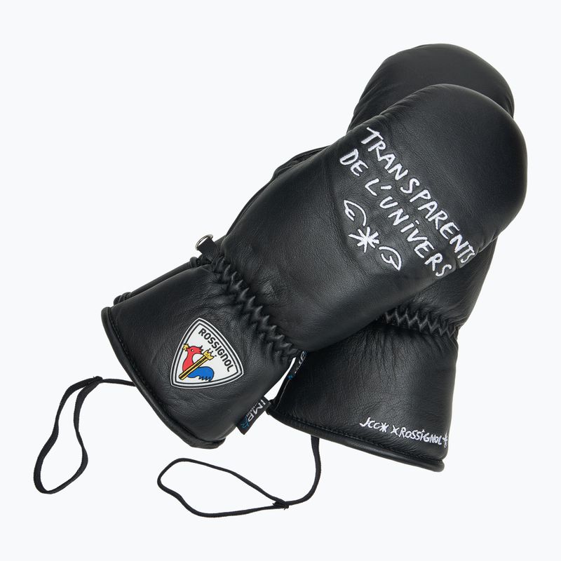 Mănuși de schi pentru femei Rossignol Sublim Lth Impr M black 6