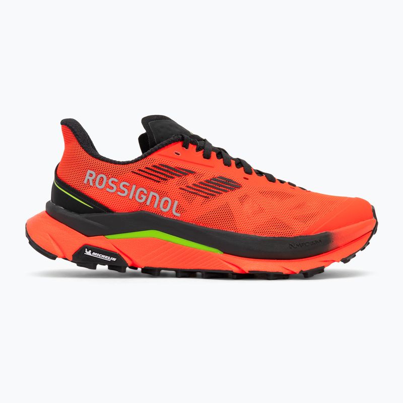 Pantofi de alergare pentru femei Rossignol Vezor roșu neon 2