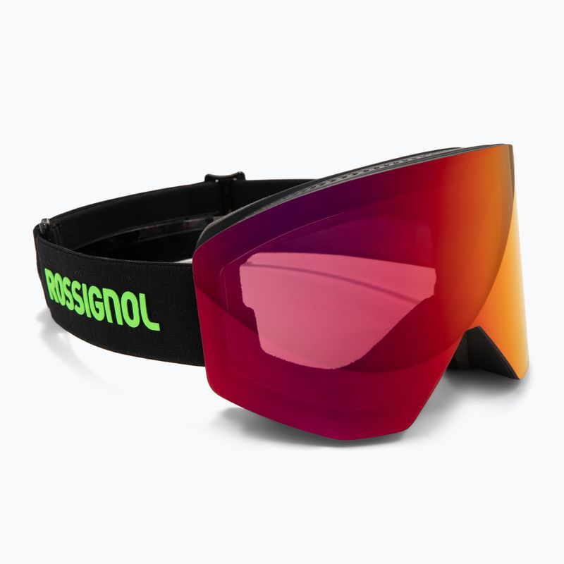 Ochelari de schi Rossignol Otava Hero black/persimmon/pink 2