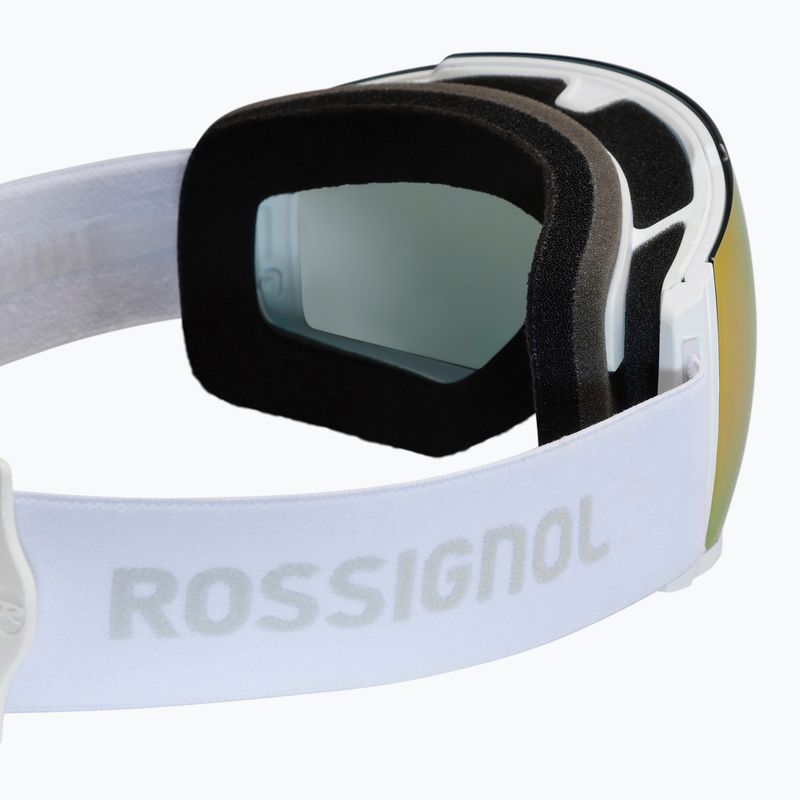 Ochelari de schi Rossignol Magne'lens white/orange/grey 4