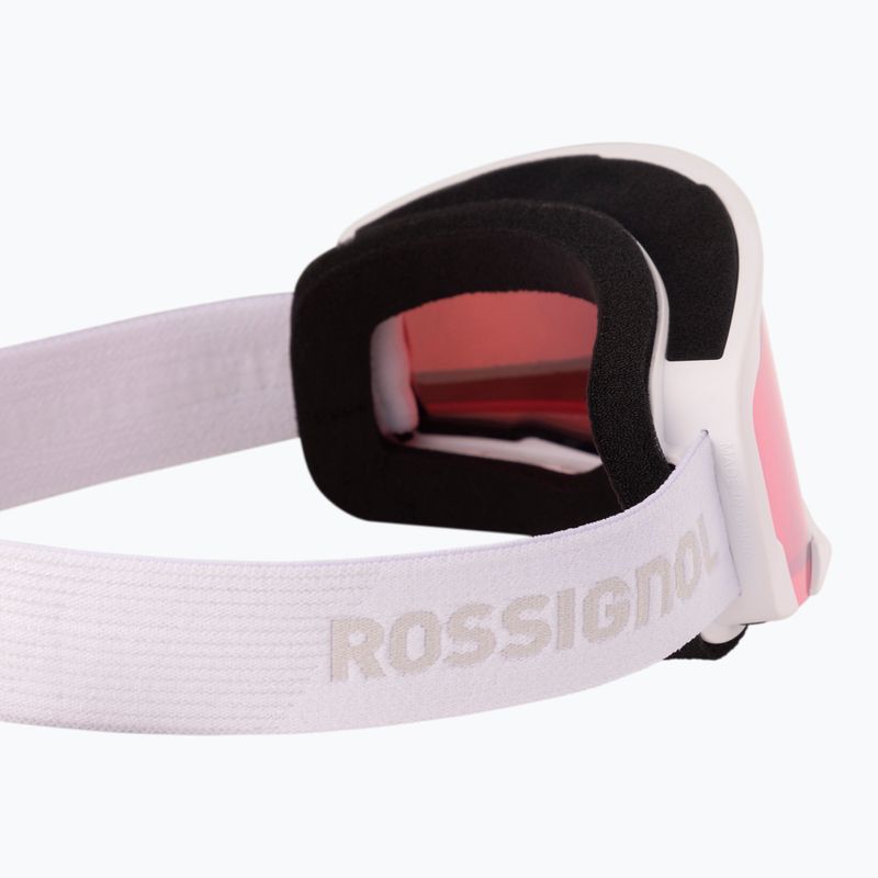 Ochelari de schi Rossignol Spiral white/pink 4