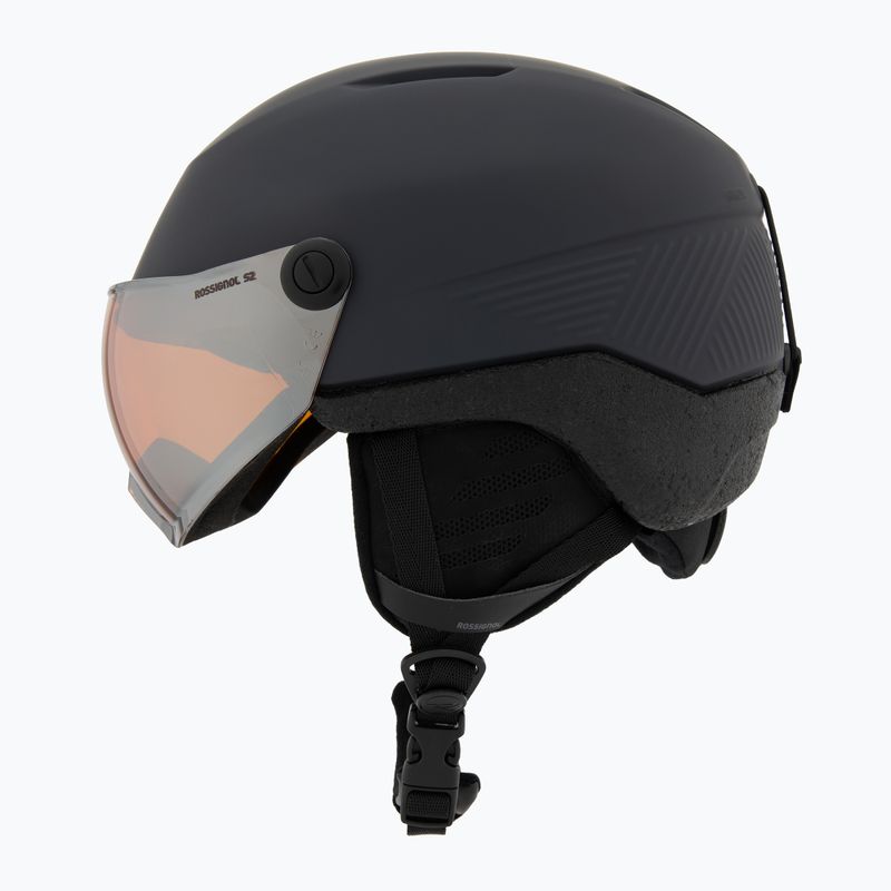 Cască de schi Rossignol Fit Visor Impacts strato/orange silver 3