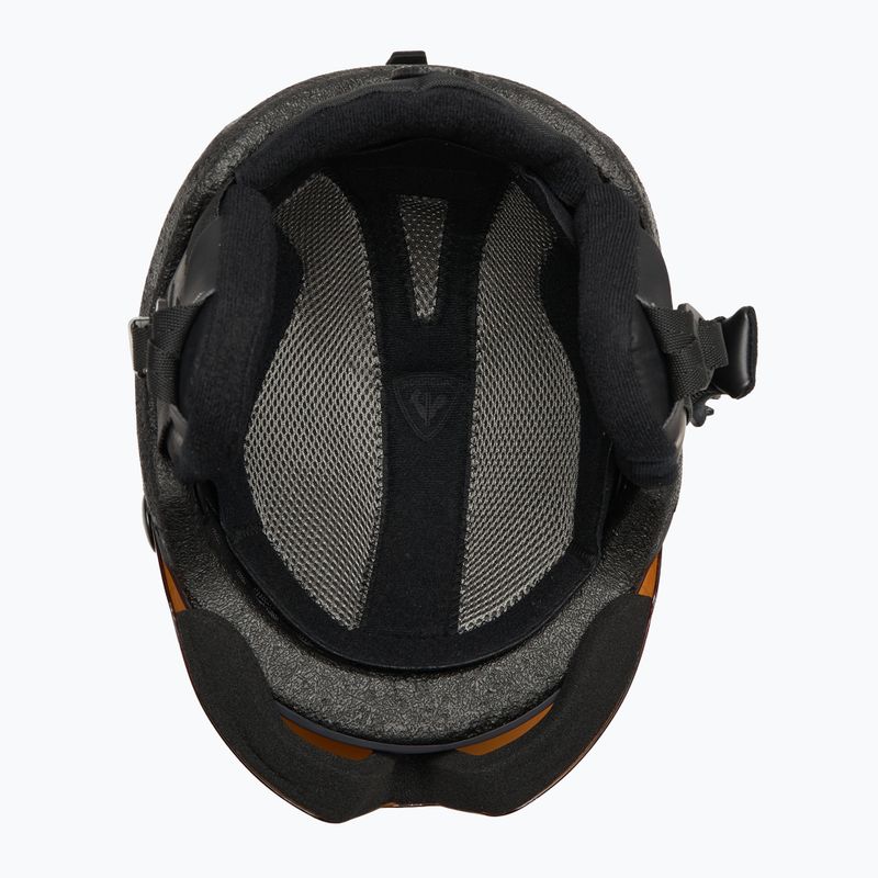 Cască de schi Rossignol Fit Visor Impacts strato/orange silver 5