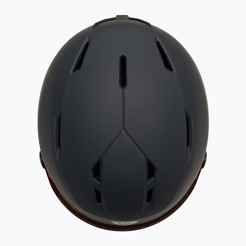 Cască de schi Rossignol Fit Visor Impacts strato/orange silver 6