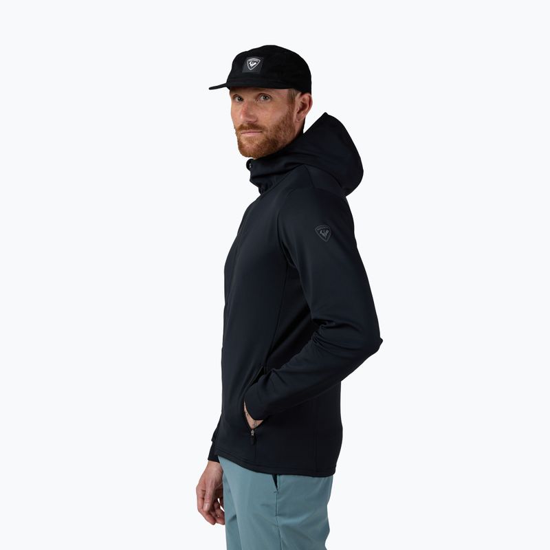 Bluză fleece pentru bărbați Rossignol Mid Layer Stretch Hoodie black 4