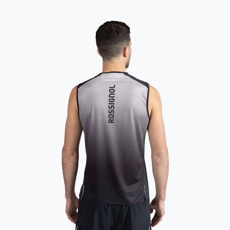 Bărbați Rossignol Sapa Tank top de alergare negru 3