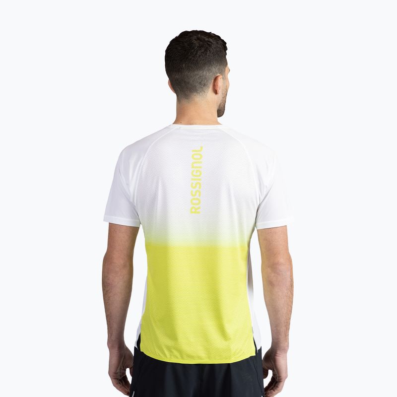 Bărbați Rossignol Sapa Running Shirt Tee alb 3