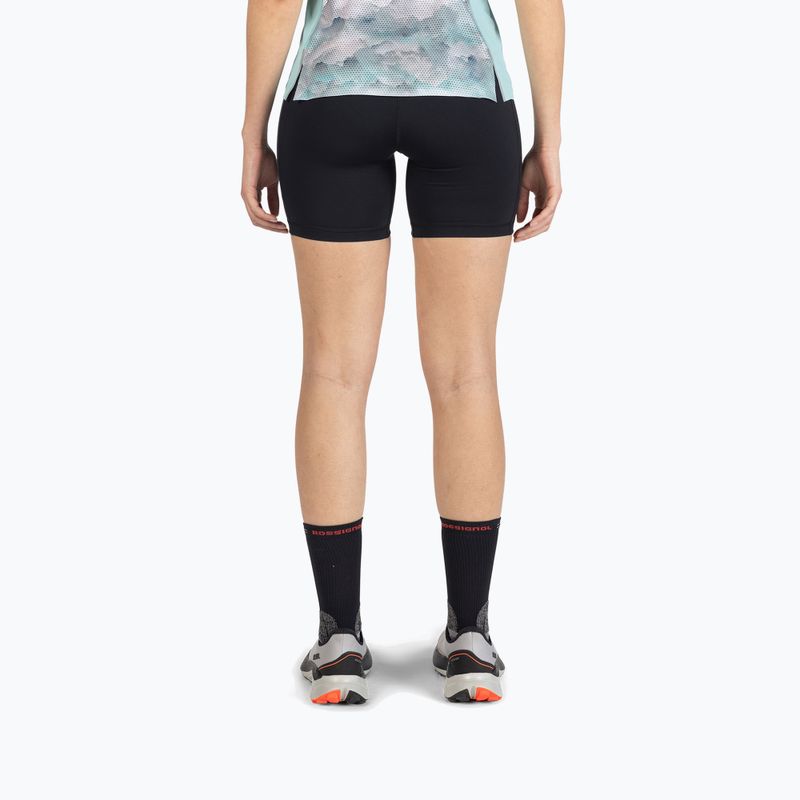 Pantaloni scurți de alergare pentru femei Rossignol Sapa Tight negru 2
