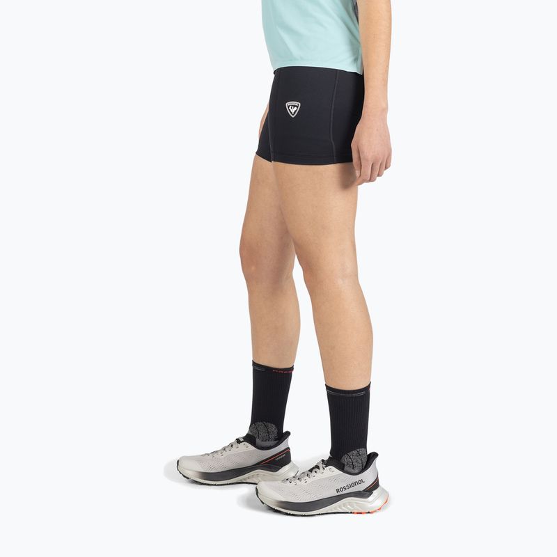Pantaloni scurți de alergare pentru femei Rossignol Sapa Tight negru 3