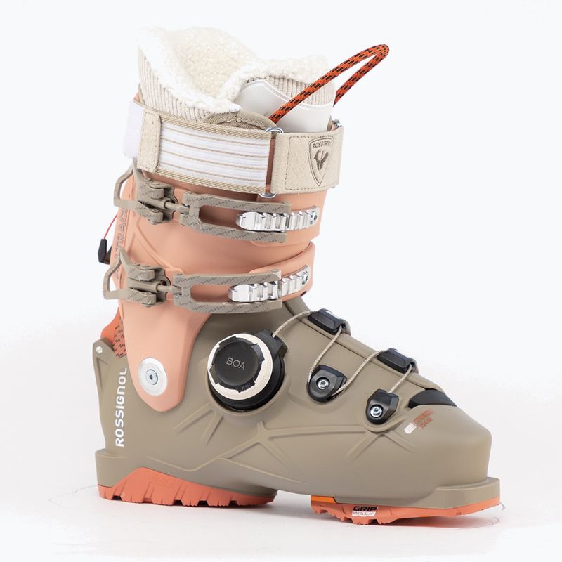 Încălțăminte de schi pentru femei Rossignol Alltrack 90 BOA GW W khaki/peach 6