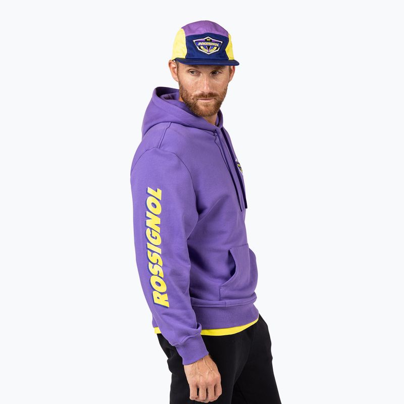Bluză Rossignol Super Hoodie super violet 5