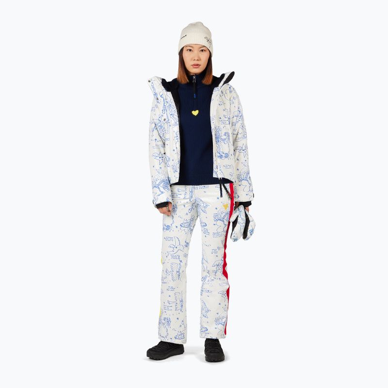 Pantaloni de schi pentru femei Rossignol JCC Sublim snow angel artic print 2