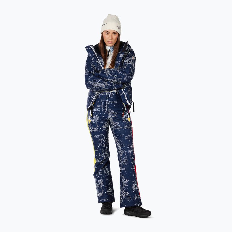 Pantaloni de schi pentru femei Rossignol JCC Sublim snow angel cosmic print 2