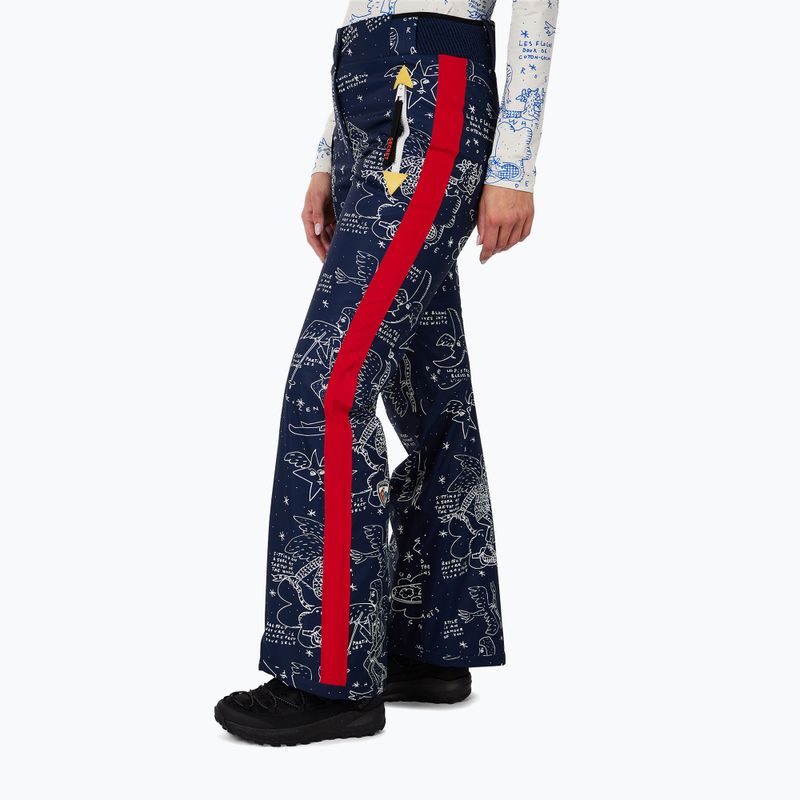 Pantaloni de schi pentru femei Rossignol JCC Sublim snow angel cosmic print 4