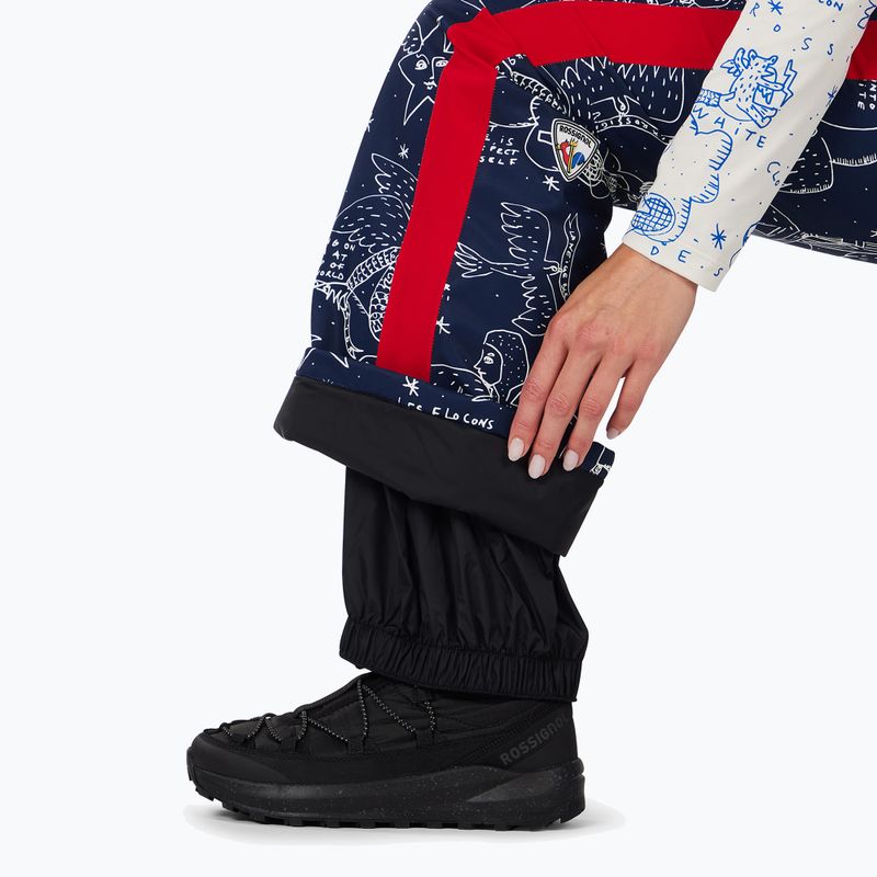 Pantaloni de schi pentru femei Rossignol JCC Sublim snow angel cosmic print 6
