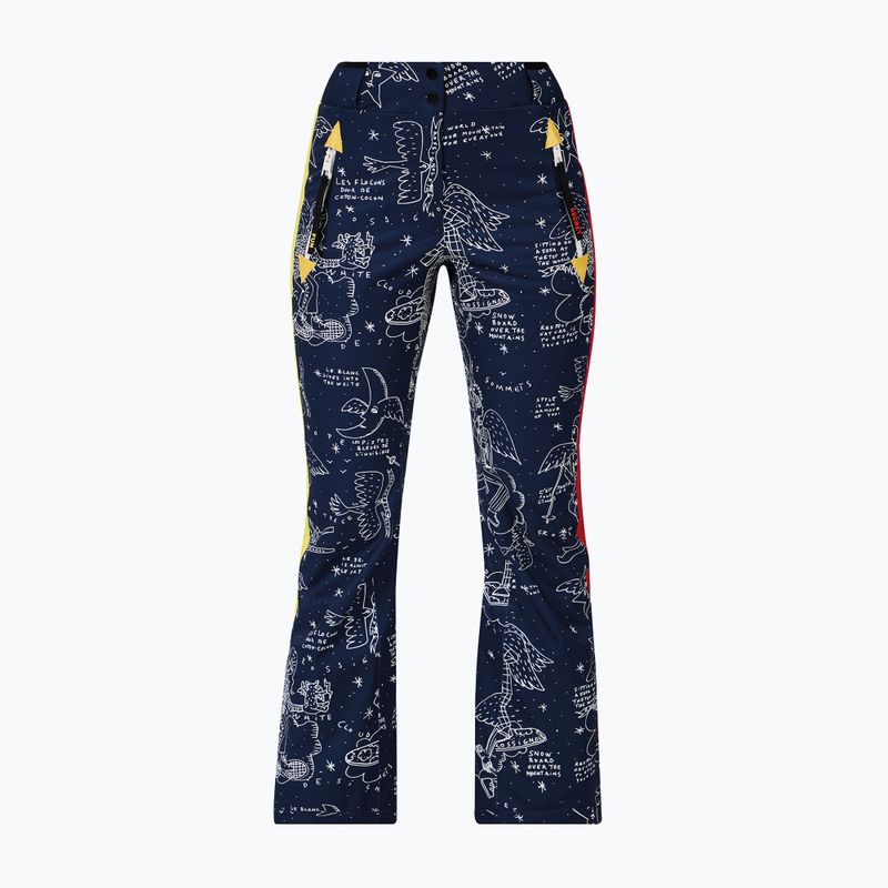 Pantaloni de schi pentru femei Rossignol JCC Sublim snow angel cosmic print 7