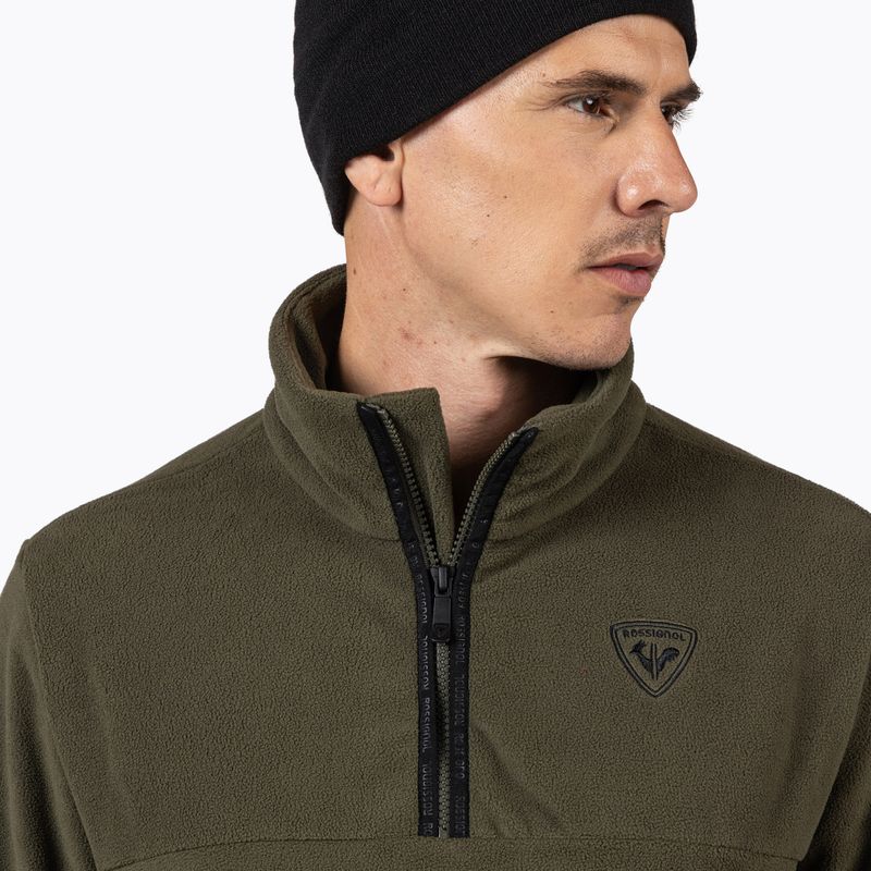 Bluză pentru bărbați Rossignol Strawpile Fleece Hz olive shadow 5