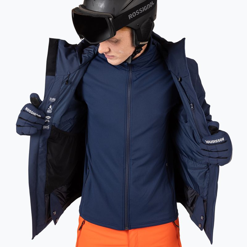 Geacă de schi pentru bărbați Rossignol Rochrun Insulated dark navy 12