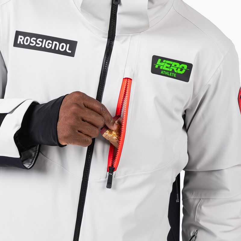 Geacă de schi pentru bărbați Rossignol Hero Blakside Insulated soft grey 9