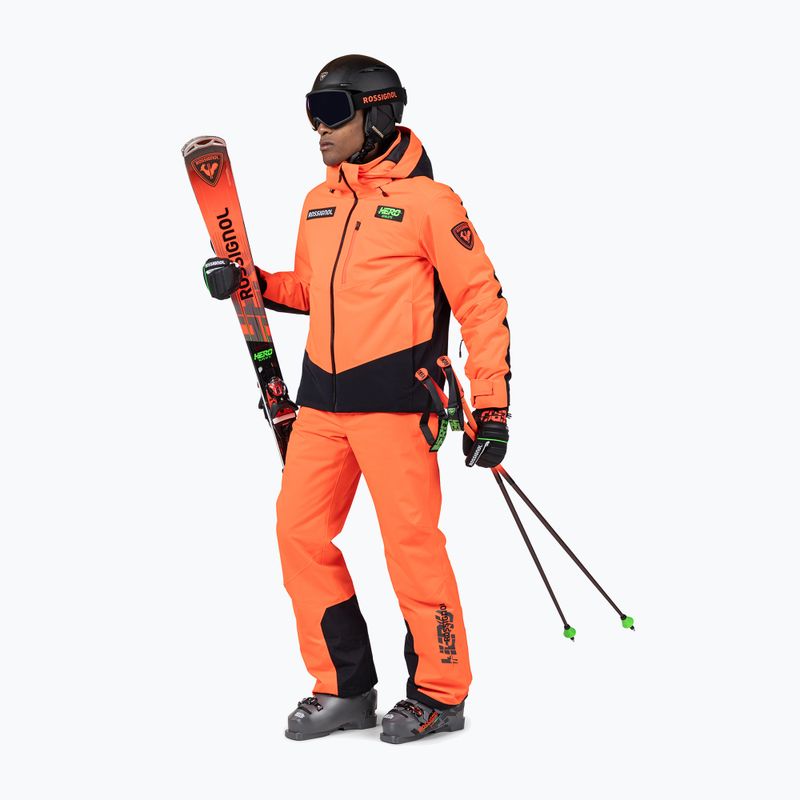 Geacă de schi pentru bărbați Rossignol Hero Blakside Insulated neon red 2