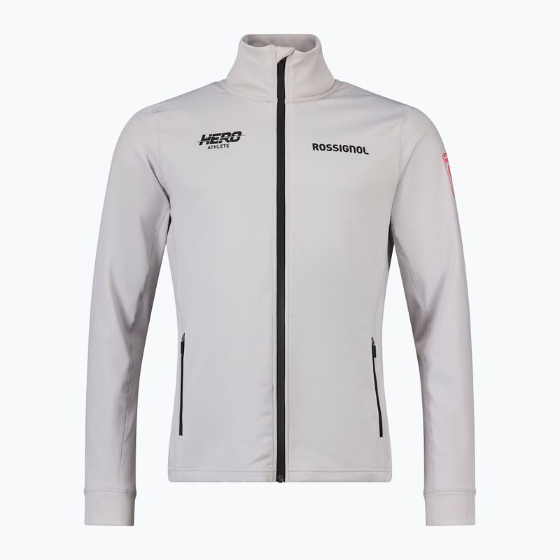 Bluză pentru bărbați Rossignol Hero Mid Layers Stretch soft grey 6