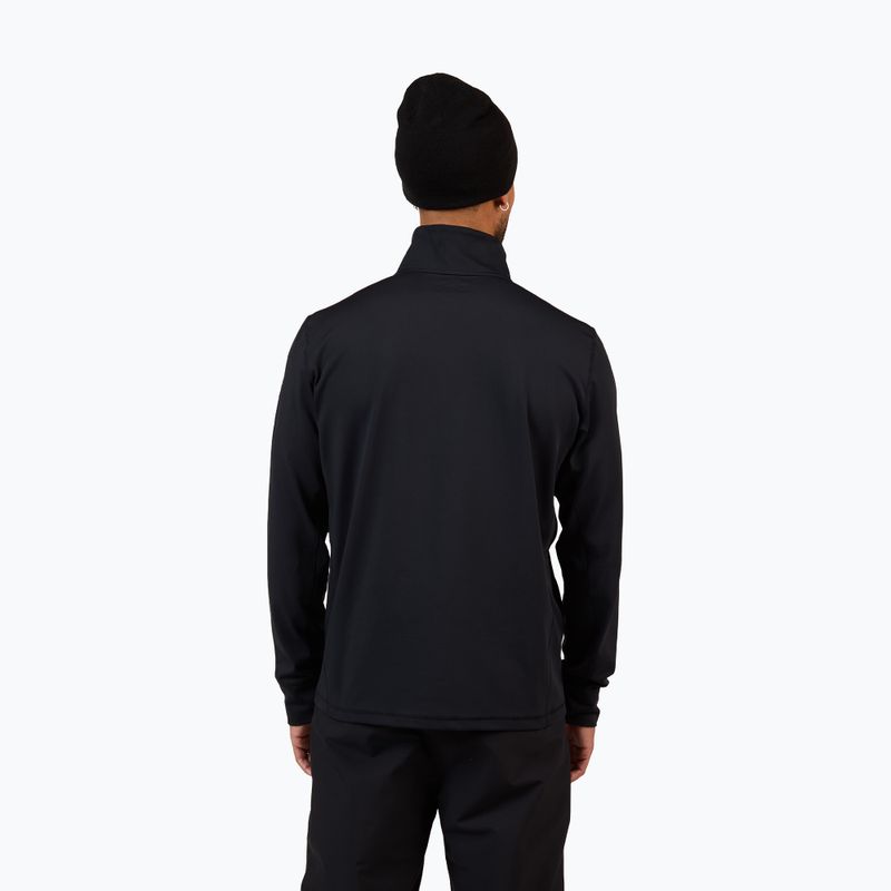 Bluză pentru bărbați de schi Rossignol Mid Layer Stertch Half Zip black 3