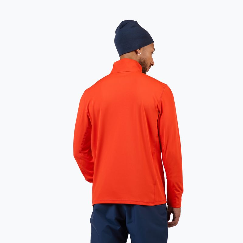 Bluză pentru bărbați de schi Rossignol Mid Layer Stertch Half Zip golden gate 3