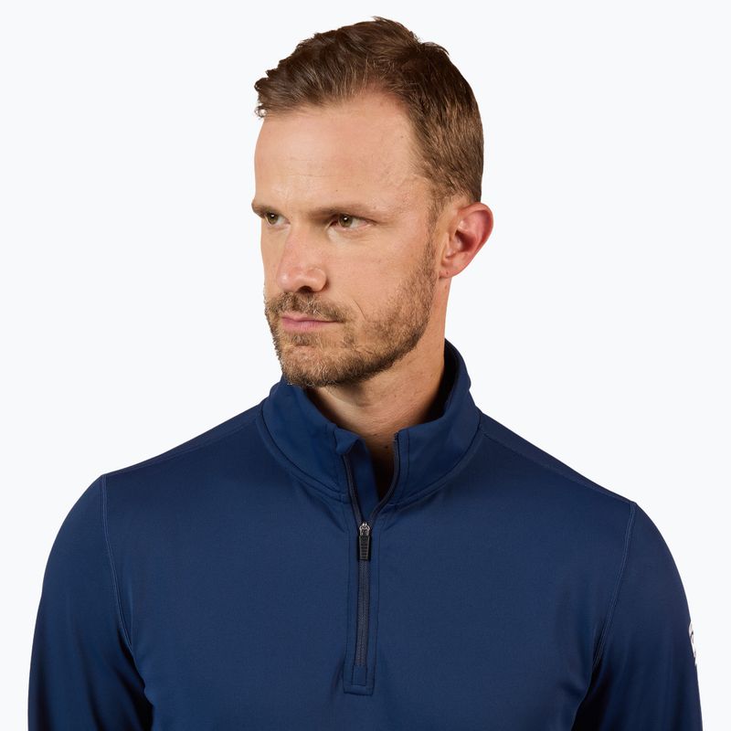 Bluză pentru bărbați de schi Rossignol Mid Layer Stertch Half Zip dark navy 5