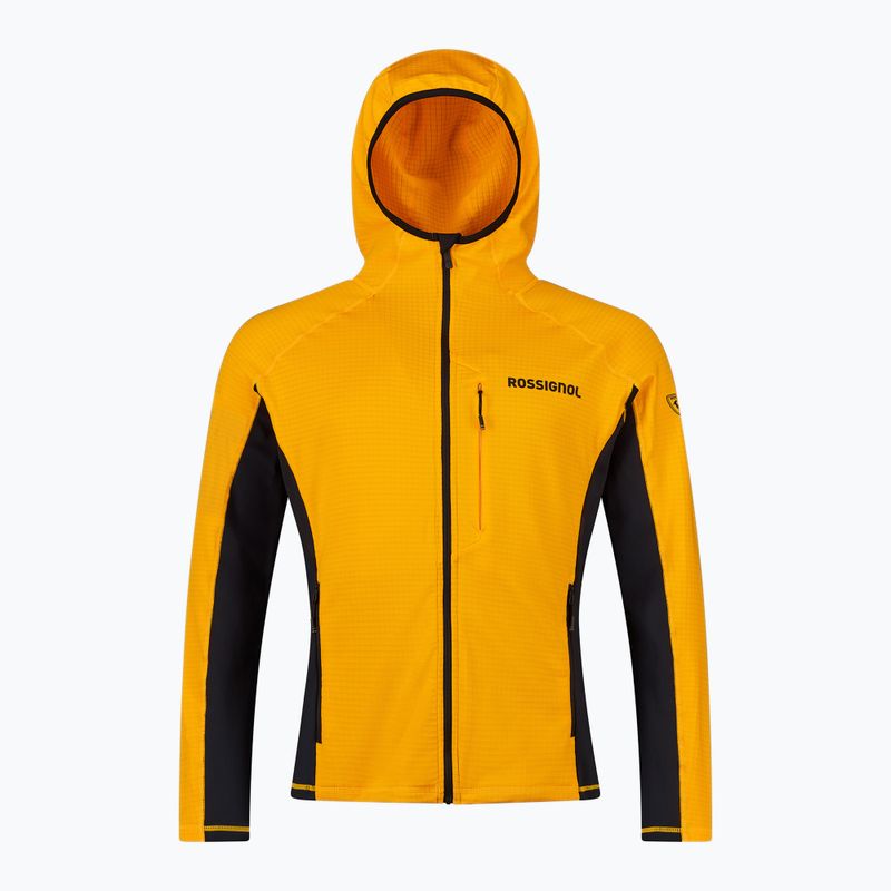 Bluză pentru bărbați Rossignol Blackside Mix Full Zip Hoodie Fleece saffron ylw 8