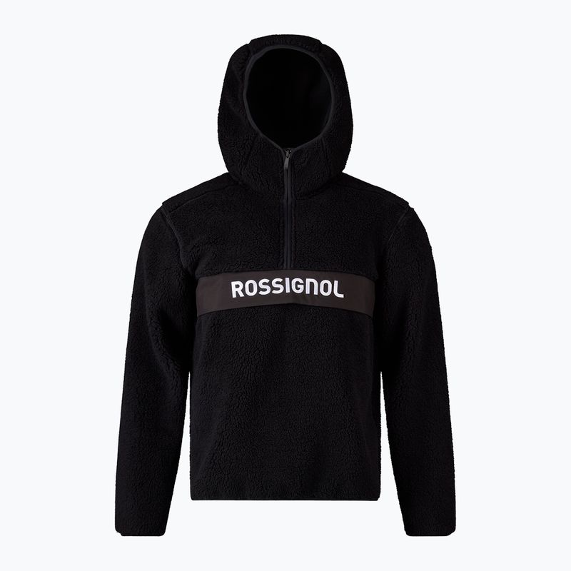 Bluză pentru bărbați Rossignol Alltrack Anorak Fleece black 8